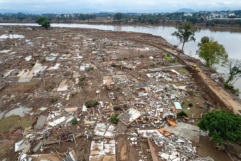 Cruzeiro do Sul, no Vale do Taquari. Foto: Gustavo Mansur/Palácio Piratini